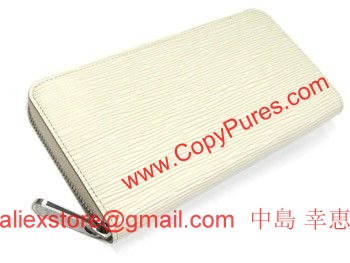 LOUIS VUITTON　ルイヴィトン　エピ　LV　財布　ジッピーウォレット　イヴォワール　M6007J